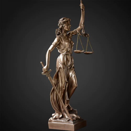 Escultura Themis Deusa da Justiça