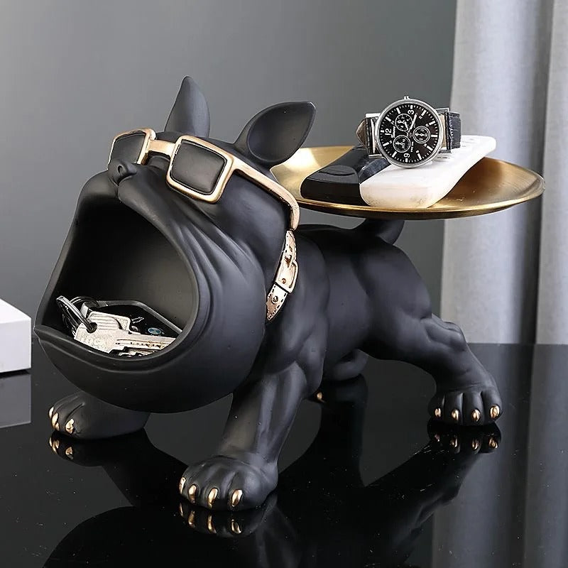 Escultura Bulldog Butler