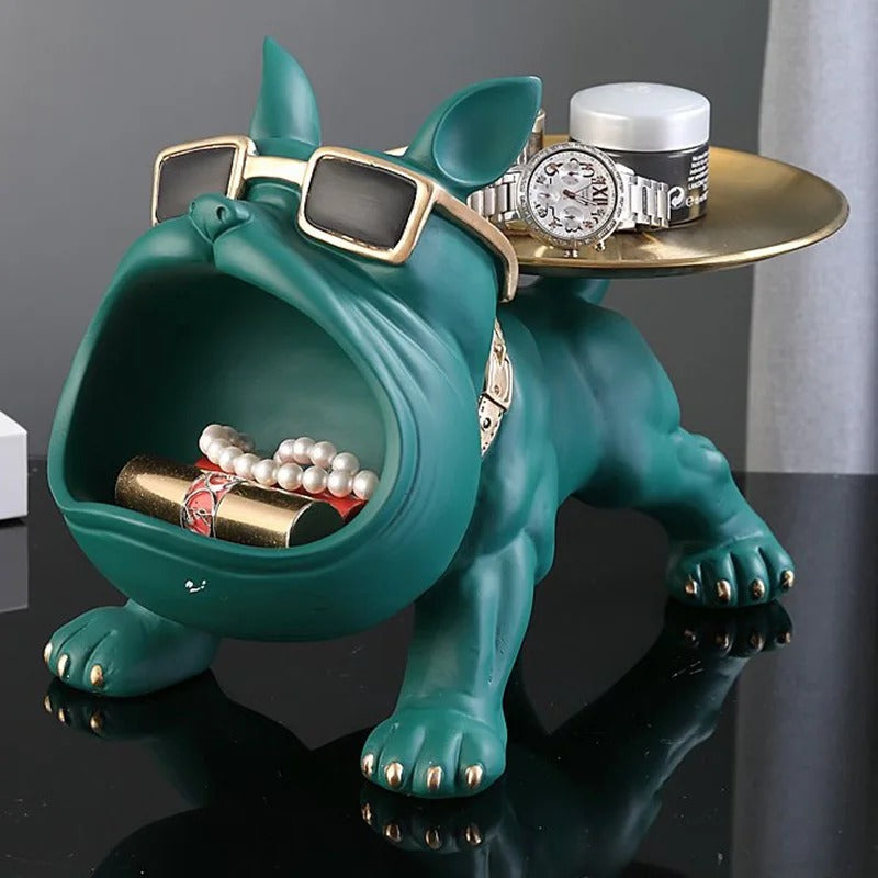 Escultura Bulldog Butler