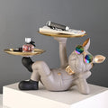 Escultura Bulldog Gentleman